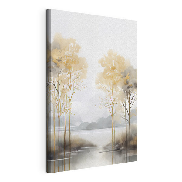 Tableaux Tableaux Peinture représentant des arbres et de l'eau (UGS : s47015)
