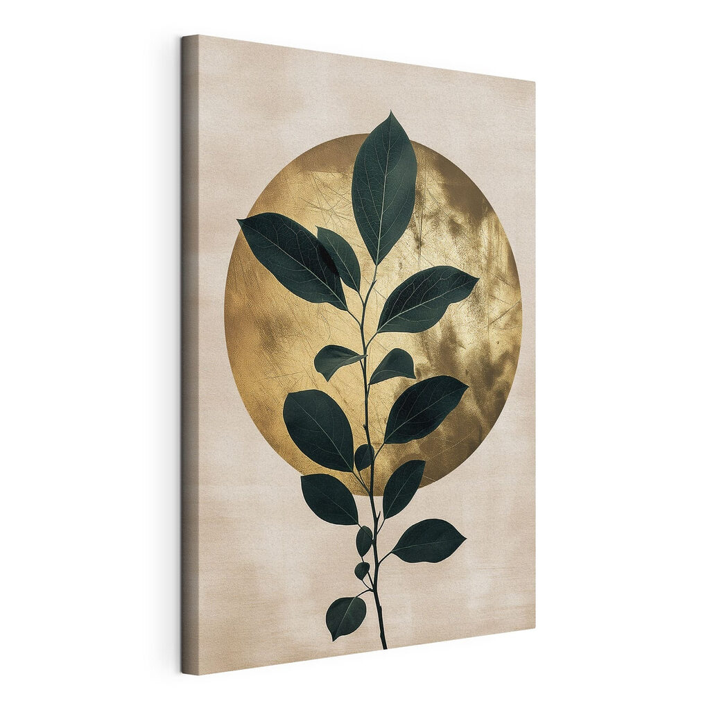 - Elegant leaves against a soft backdrop - Elegant leaves against a soft backdrop