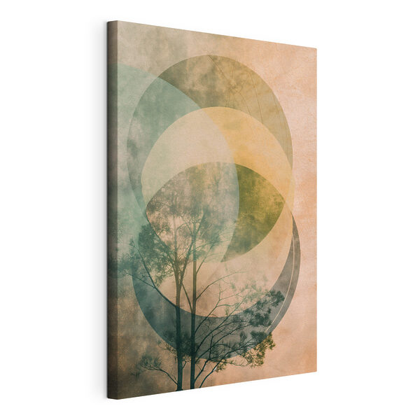 Tableaux Arbre avec des cercles et un cercle (UGS : s47073) Tableaux Tableaux Arbre avec des cercles et un cercle (UGS : s47073)