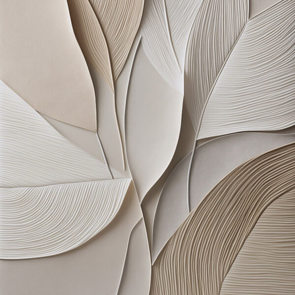 Organic patterns in soft hues