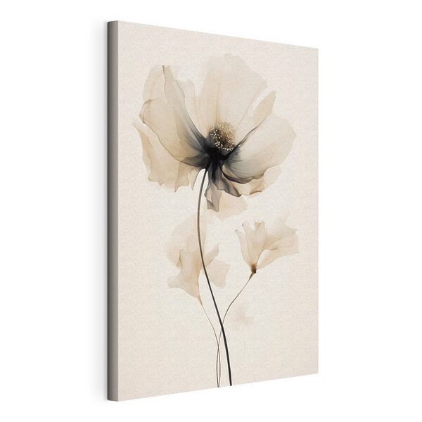 Tableaux Tableaux Fleur aux pétales transparents (UGS : s46944)