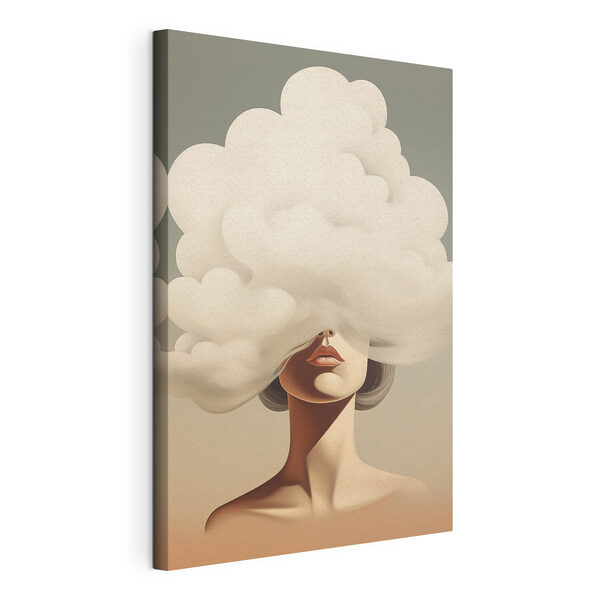 Tableaux Femme dont le visage est masqué par un nuage (UGS : s47337) Tableaux Tableaux Femme dont le visage est masqué par un nuage (UGS : s47337)