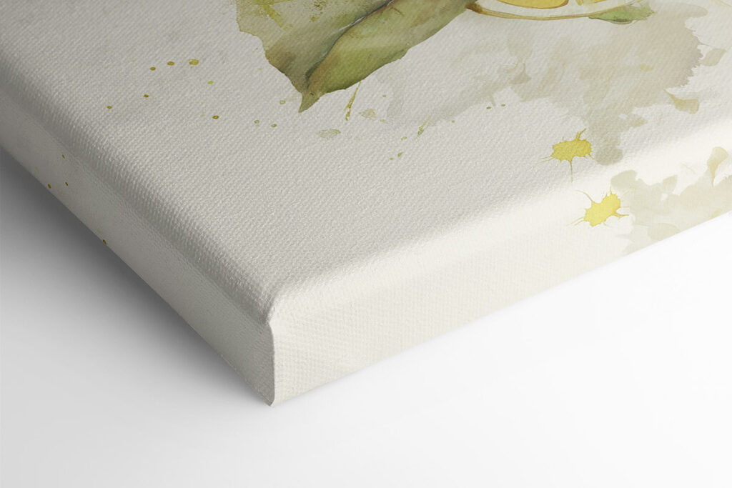 Aquarelle représentant des citrons et des feuilles Aquarelle représentant des citrons et des feuilles