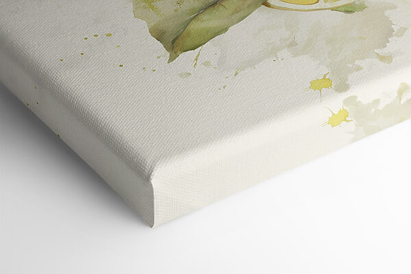 Aquarelle représentant des citrons et des feuilles Aquarelle représentant des citrons et des feuilles