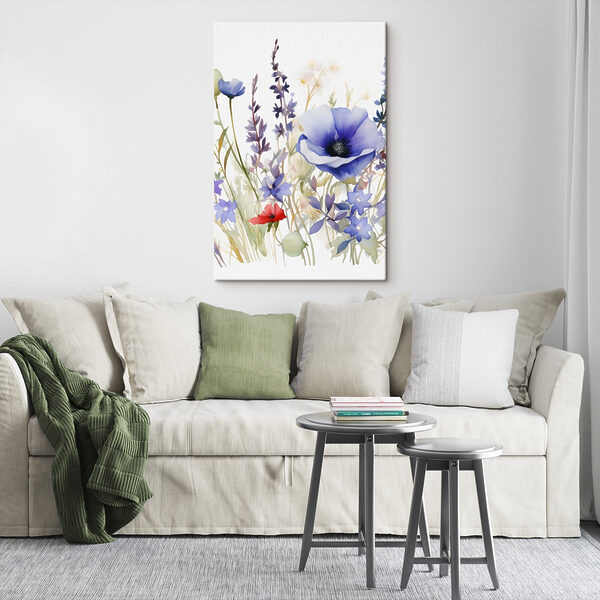 Tableaux Tableaux Aquarelle représentant des fleurs (UGS : s46887)