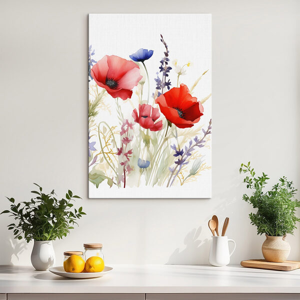 Tableaux Tableaux Aquarelle représentant des fleurs (UGS : s46888)