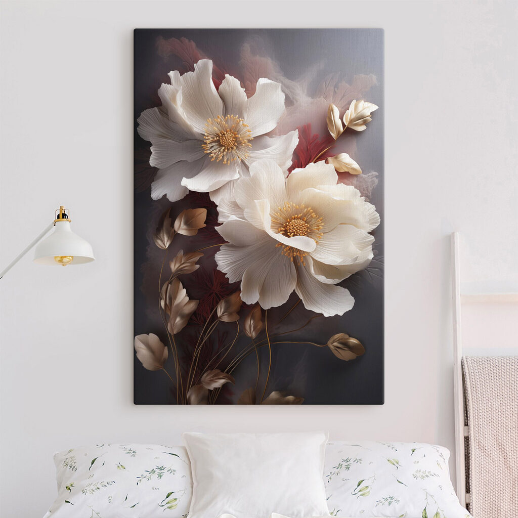 Elegant blooms in soft hues