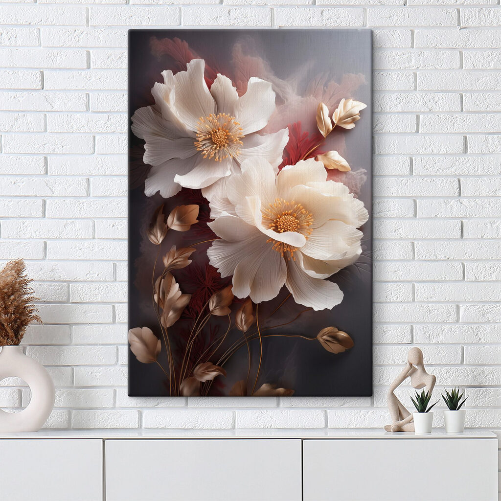 Elegant blooms in soft hues
