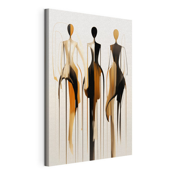 Tableaux Groupe de mannequins recouverts de peinture coulante (UGS : s47402) Tableaux Tableaux Groupe de mannequins recouverts de peinture coulante (UGS : s47402)
