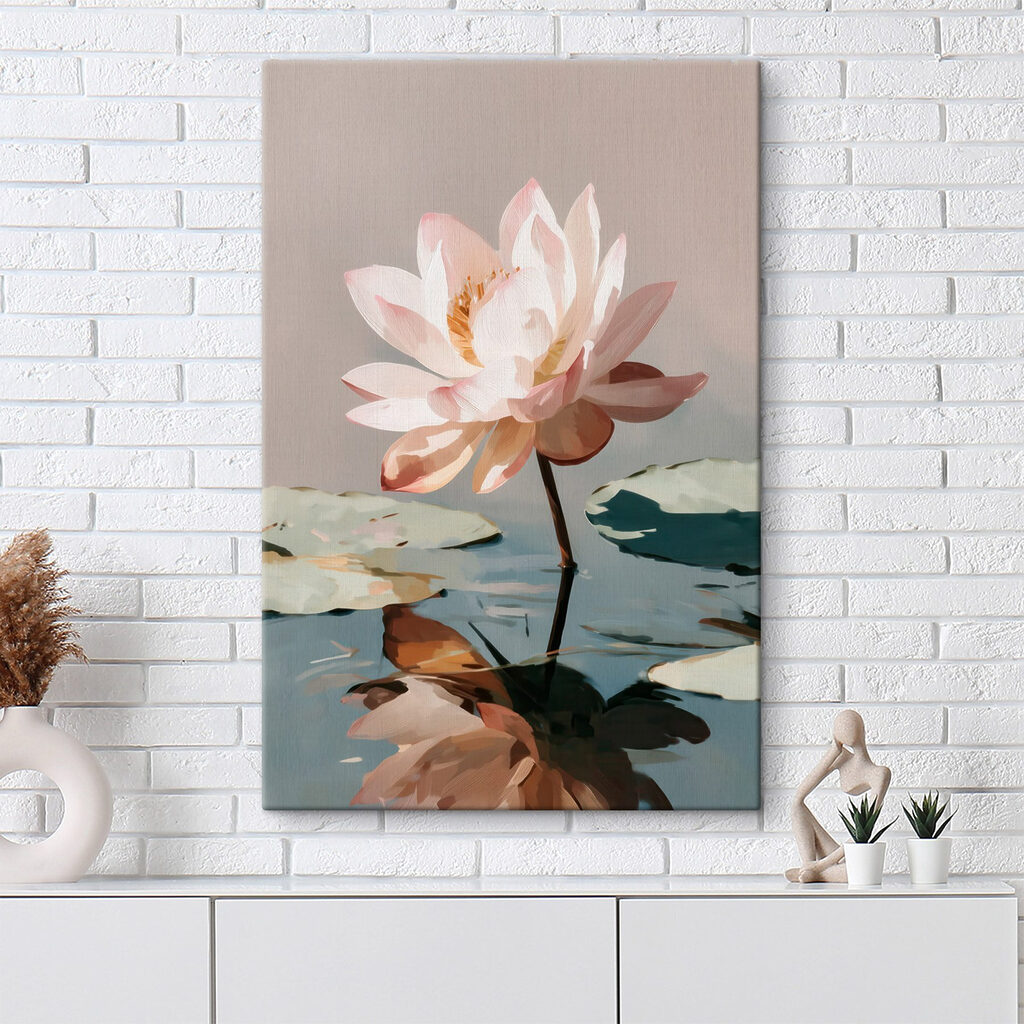 Flower in the water Flower in the water
