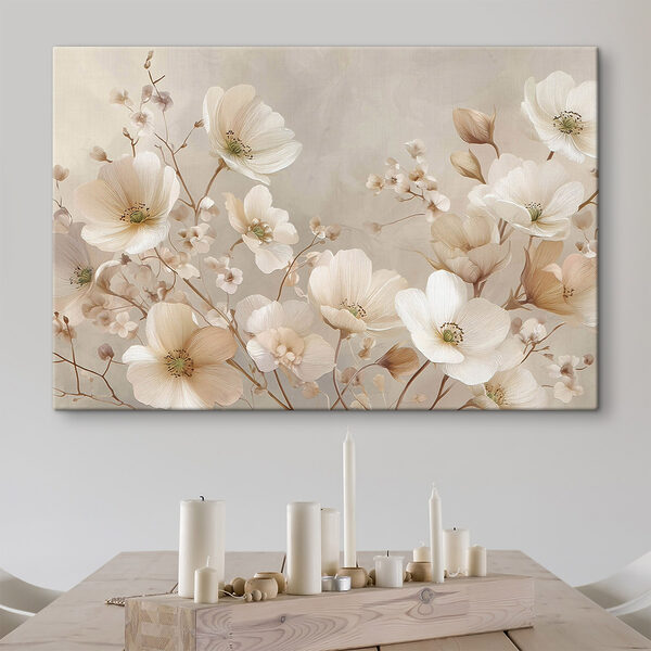 Delicate blooms in soft hues Delicate blooms in soft hues