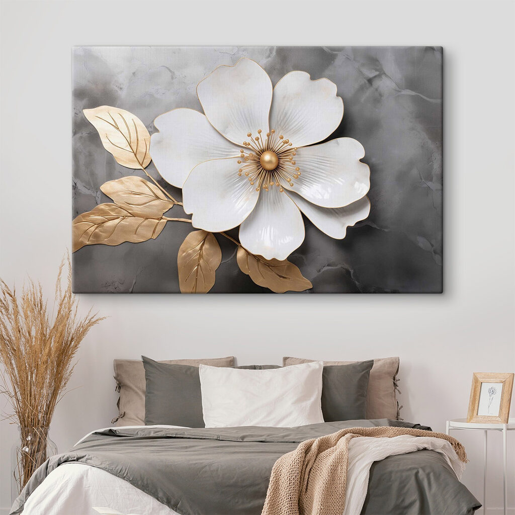 Delicate floral design with subtle elegance Delicate floral design with subtle elegance
