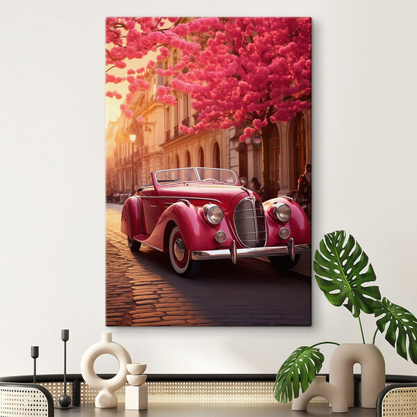 Tableaux Tableaux Voiture dans la rue (UGS : s47295)
