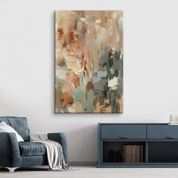 Tableaux Tableaux Mélange abstrait de teintes douces (UGS : s47754)