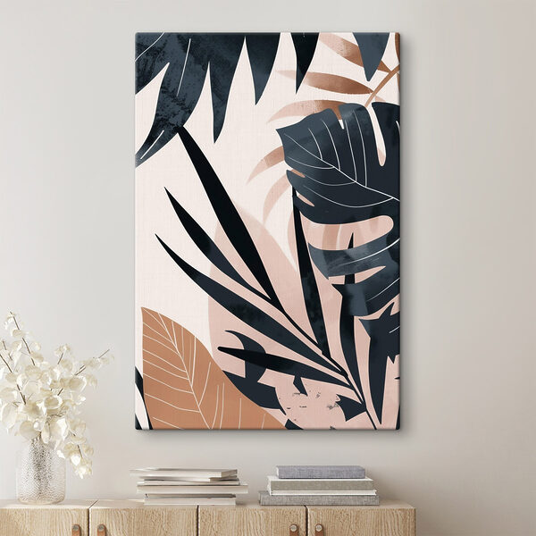 Tranquil leaves in soft colors Tranquil leaves in soft colors