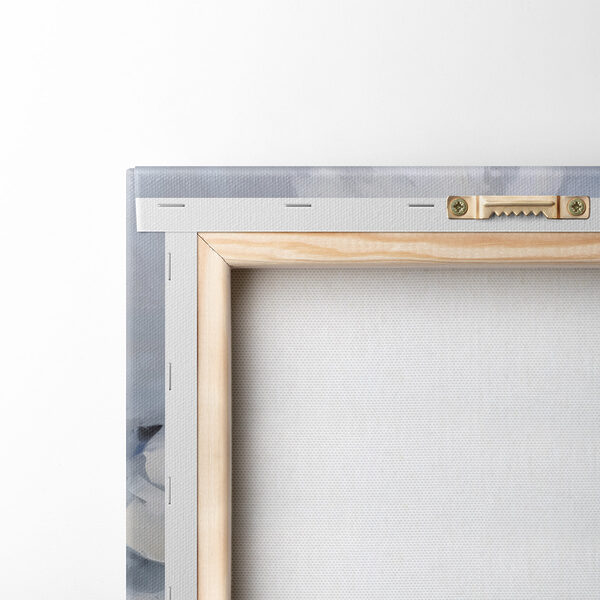 Painting of white flowers Painting of white flowers