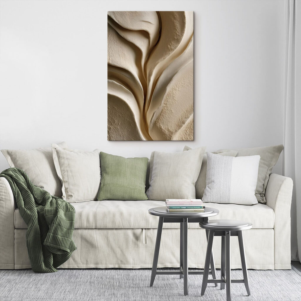 Waves of smooth, flowing form Waves of smooth, flowing form
