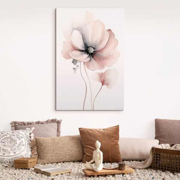 Painting of a flower Painting of a flower