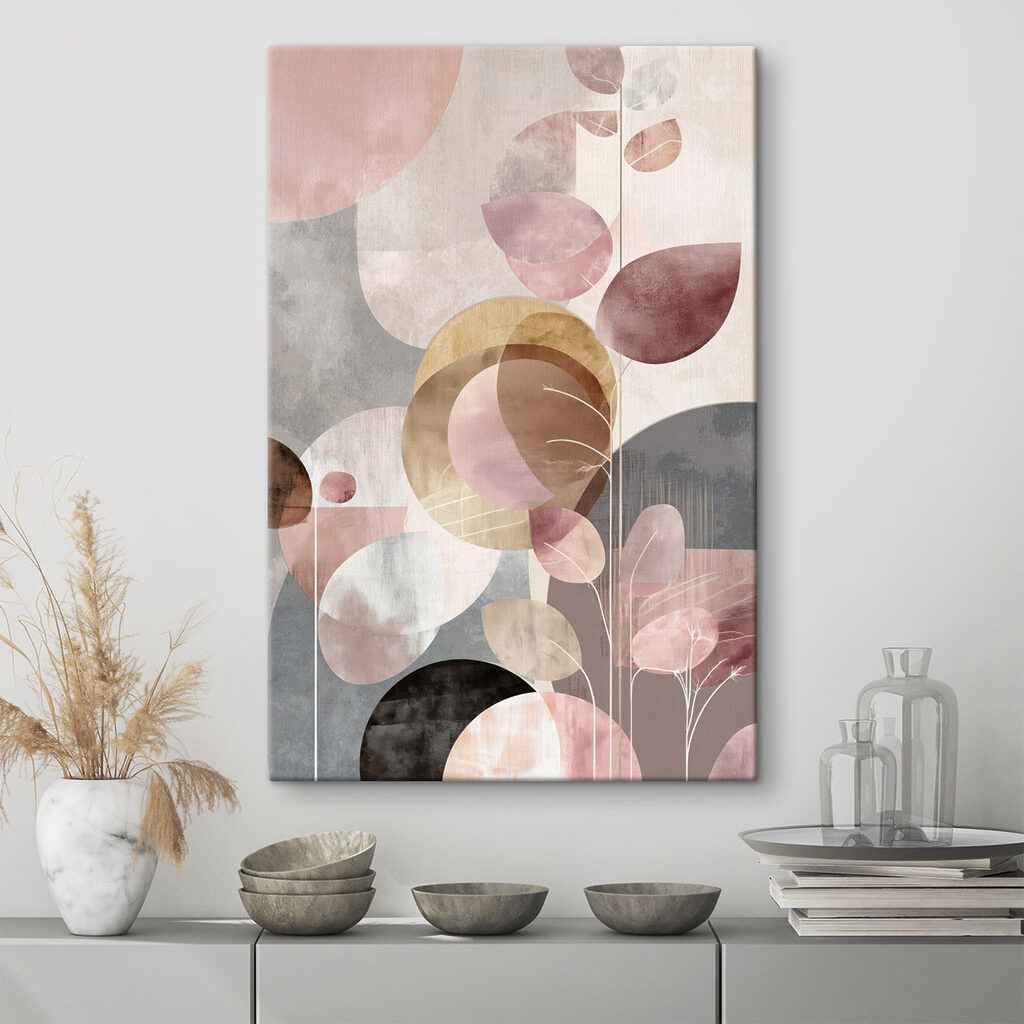 Soft hues in a modern design Soft hues in a modern design