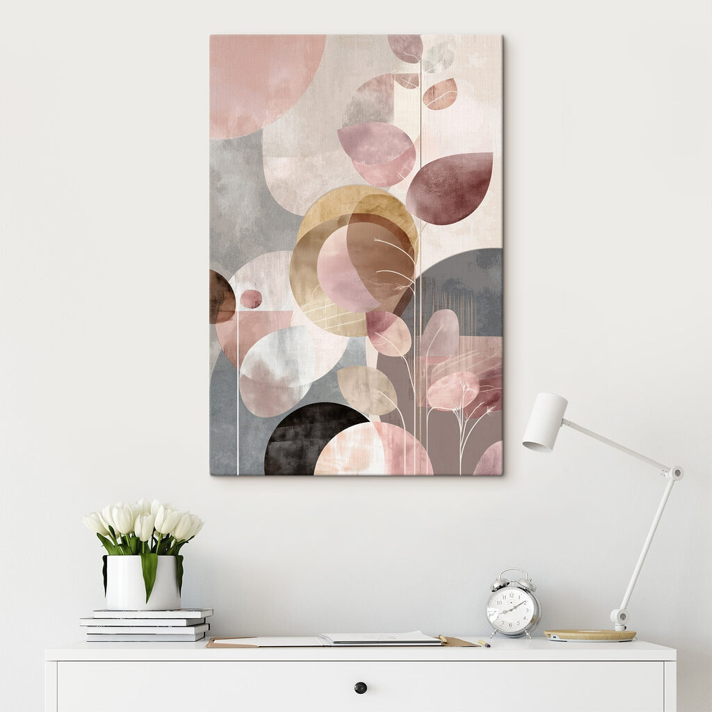 Soft hues in a modern design Soft hues in a modern design