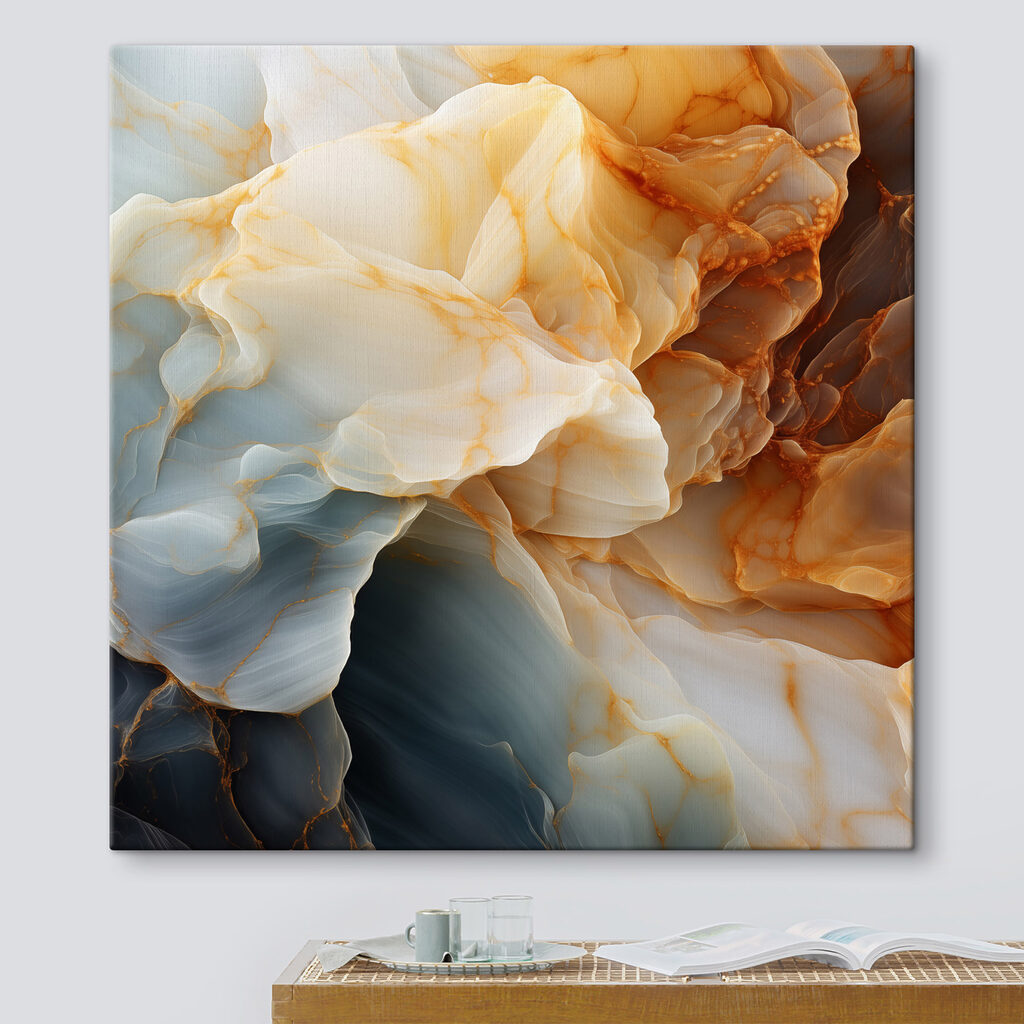 Stunning waves of soft color flow