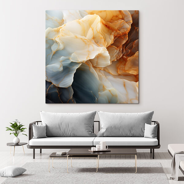Stunning waves of soft color flow