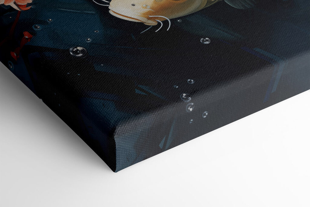Two fish swimming in water Two fish swimming in water