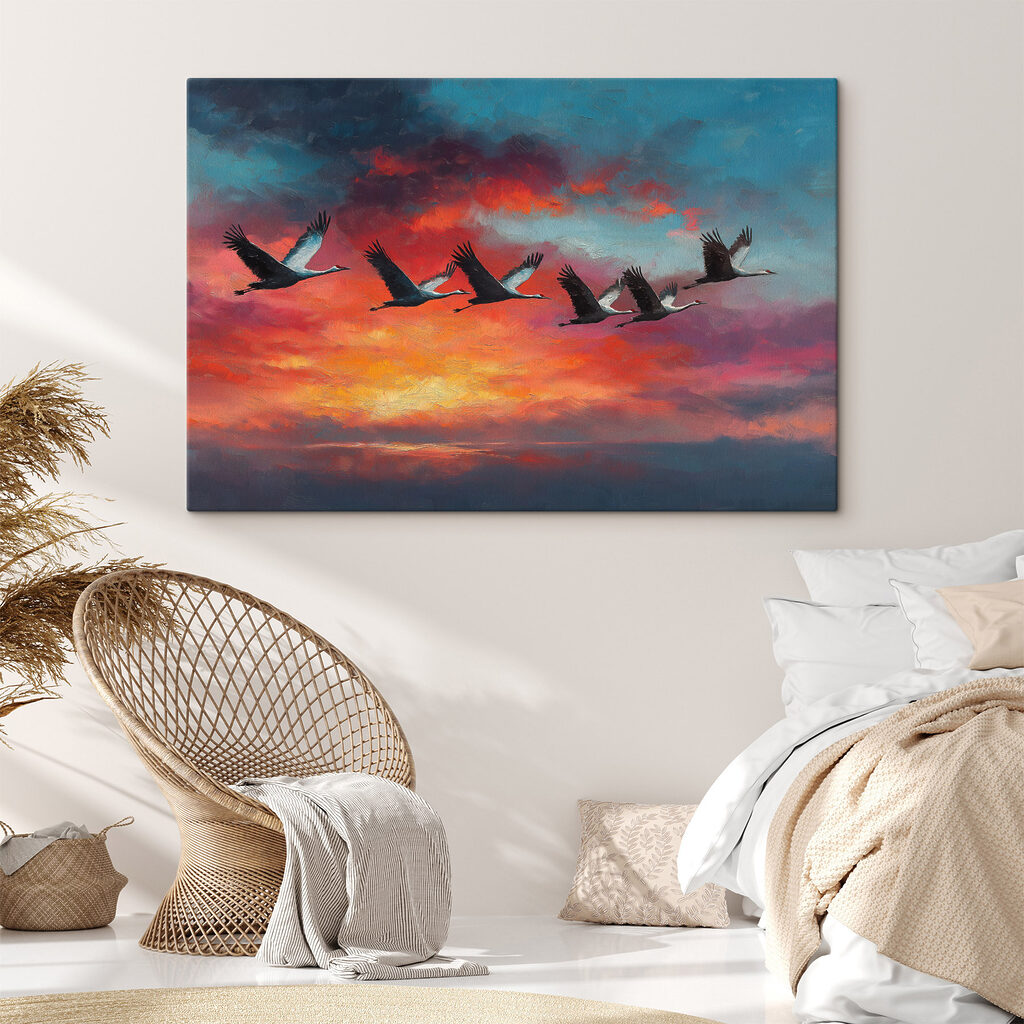 Group of birds flying in the sky Group of birds flying in the sky