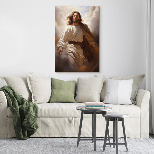 Painting of a man in a robe Painting of a man in a robe