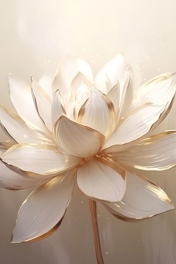 Elegant lotus in soft hues Elegant lotus in soft hues