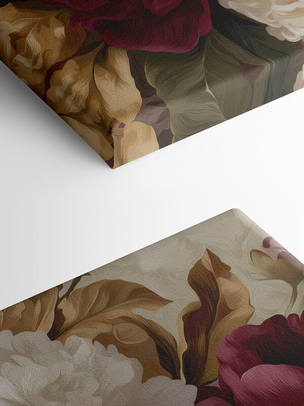 - Vibrant blooms in soft hues - Vibrant blooms in soft hues