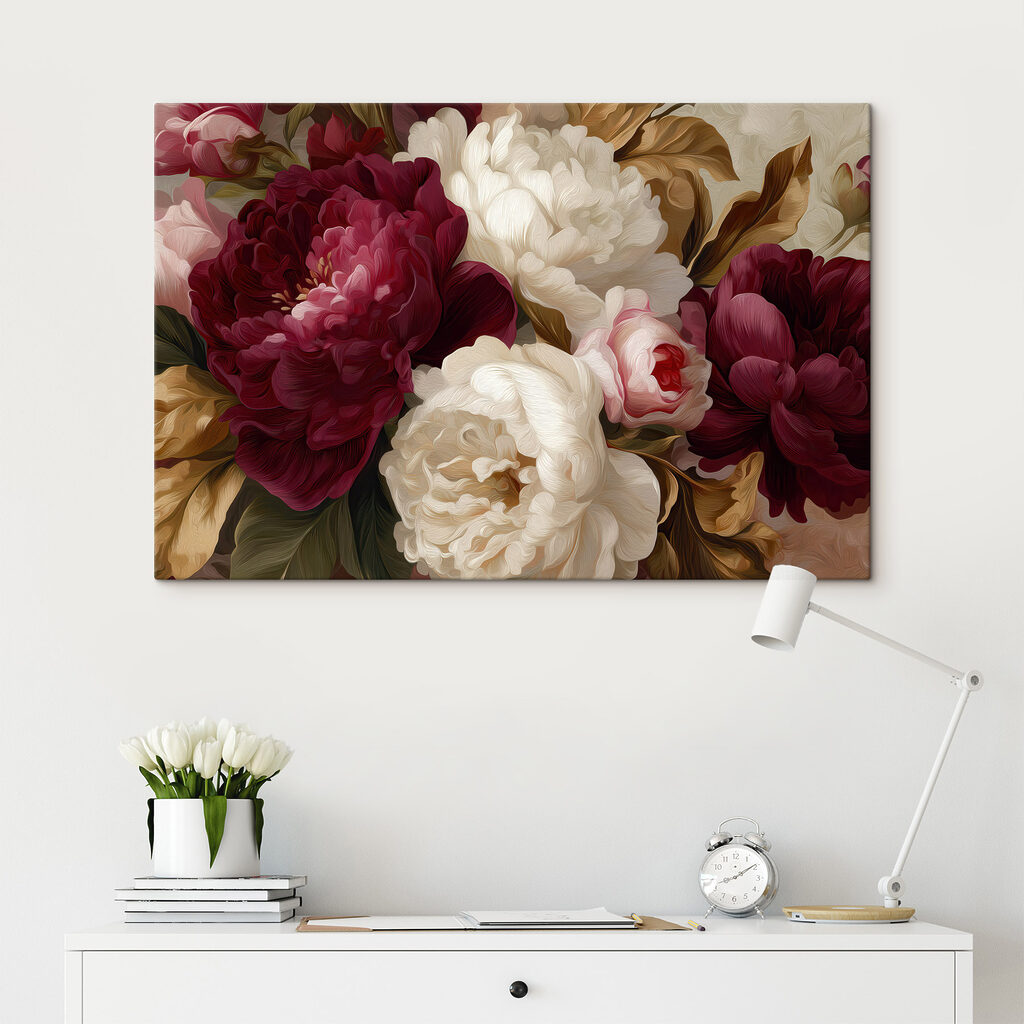 - Vibrant blooms in soft hues - Vibrant blooms in soft hues