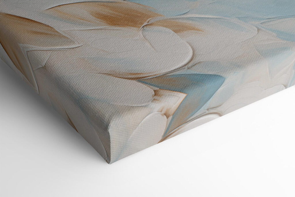 Elegant abstraction of soft colors
