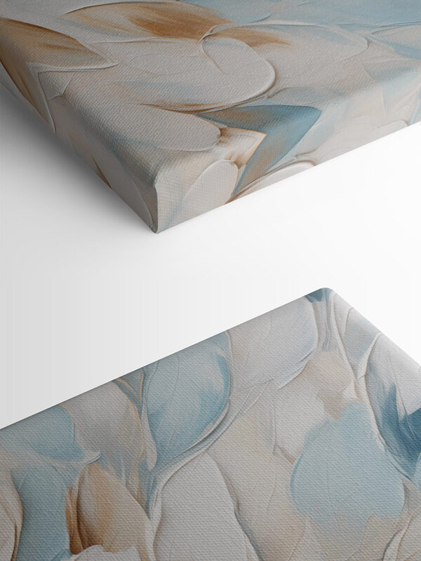 Elegant abstraction of soft colors