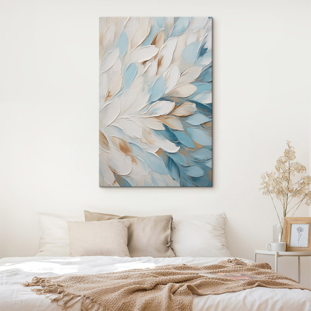 Elegant abstraction of soft colors