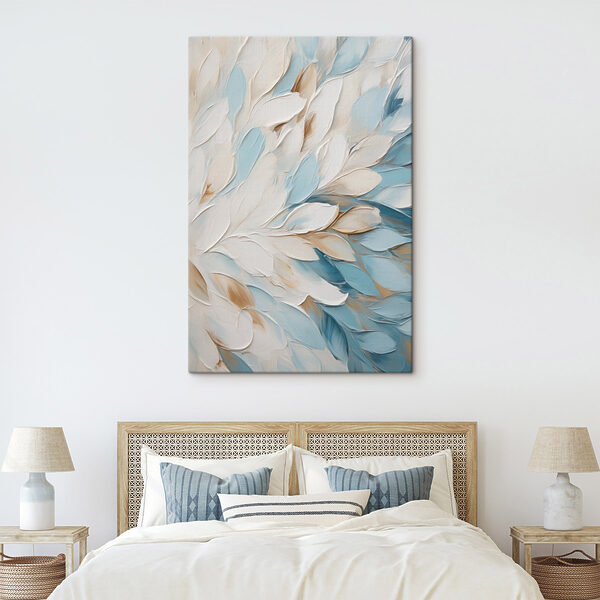 Elegant abstraction of soft colors