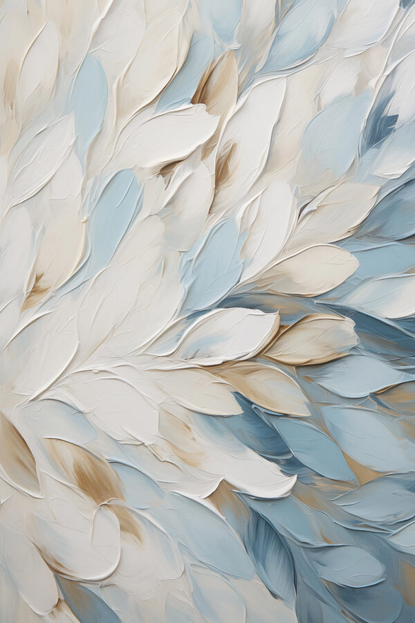 Elegant abstraction of soft colors