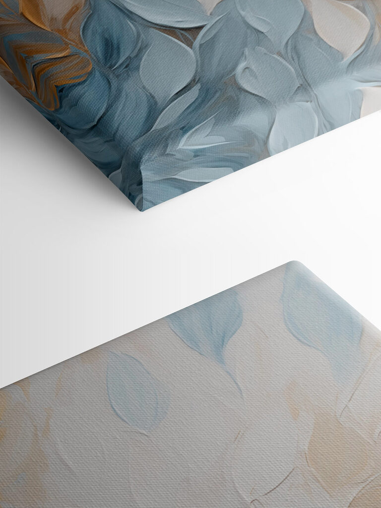 Gentle hues in flowing patterns Gentle hues in flowing patterns