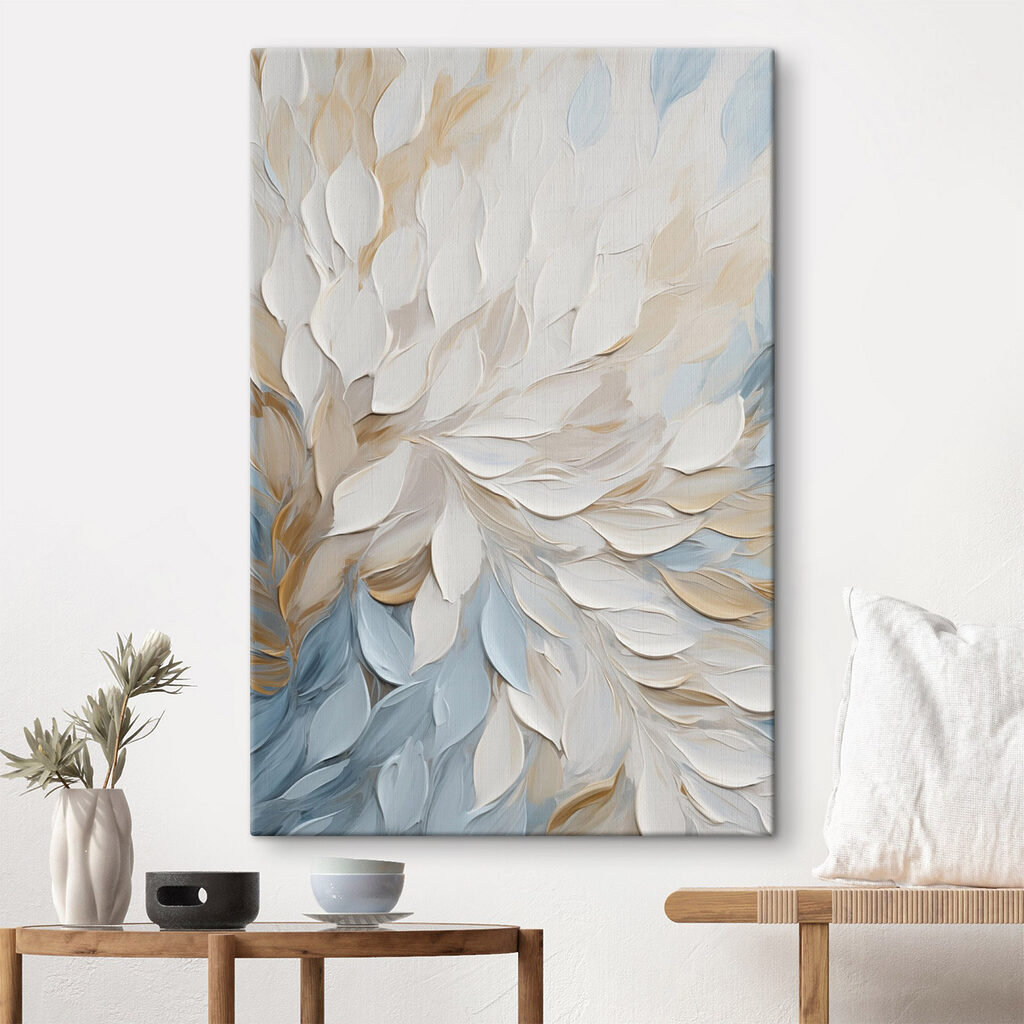 Gentle hues in flowing patterns Gentle hues in flowing patterns