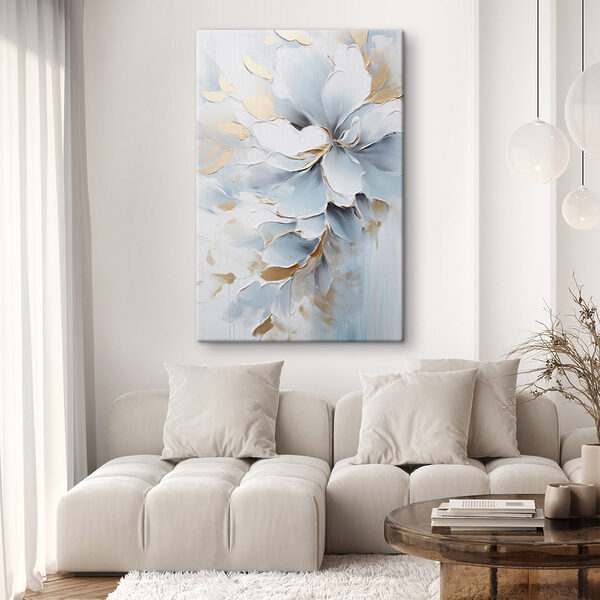 Painting of a flower Painting of a flower