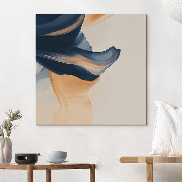 Flowing colors in soft harmony Flowing colors in soft harmony