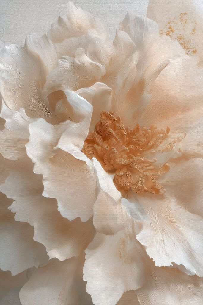 Delicate flower in soft hues Delicate flower in soft hues