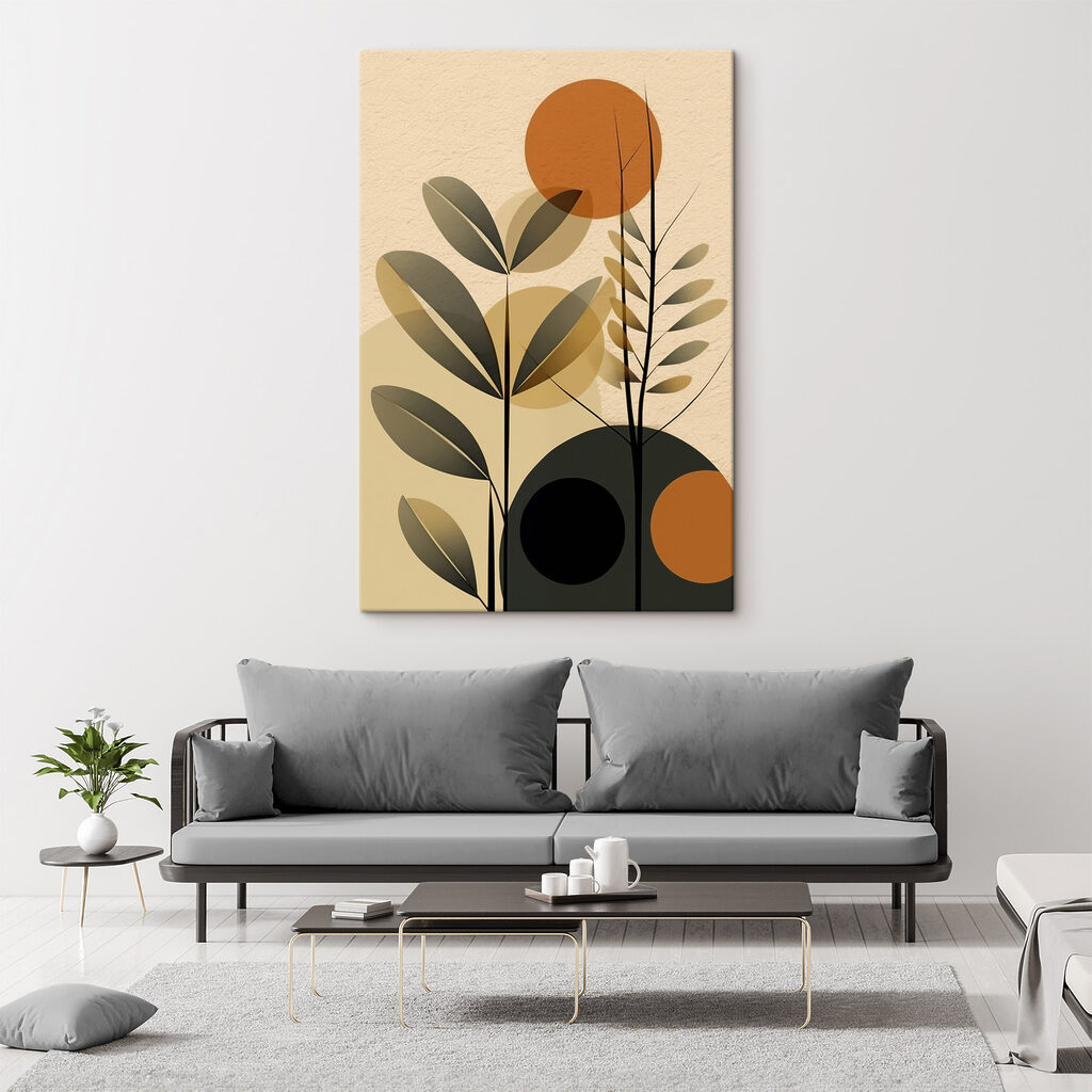 Nature-inspired minimalistic art design Nature-inspired minimalistic art design