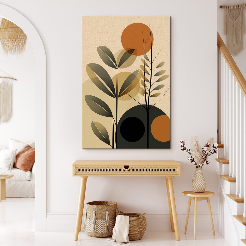 Nature-inspired minimalistic art design Nature-inspired minimalistic art design