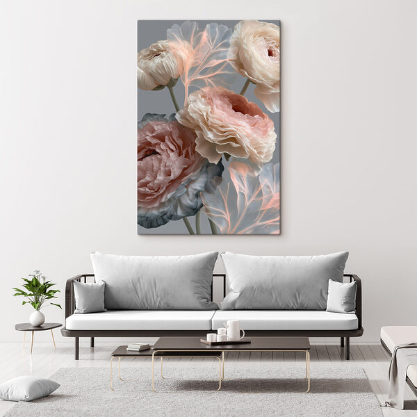 Delicate blooms in soft hues Delicate blooms in soft hues