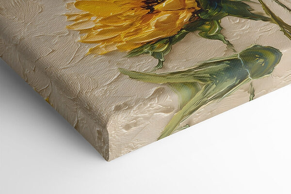 Painting of yellow flowers