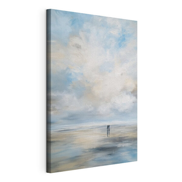 Tableaux Deux personnes debout sur une plage (UGS : s47062) Tableaux Tableaux Deux personnes debout sur une plage (UGS : s47062)