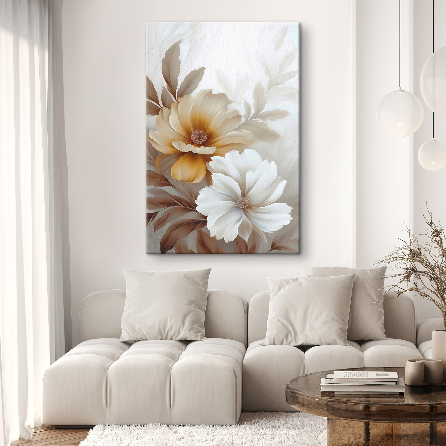 Elegant blooms in soft hues Elegant blooms in soft hues