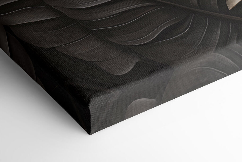 Soft, natural leaf patterns intertwine beautifully