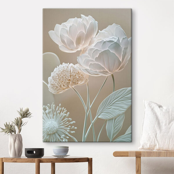 Delicate blooms in soft hues Delicate blooms in soft hues